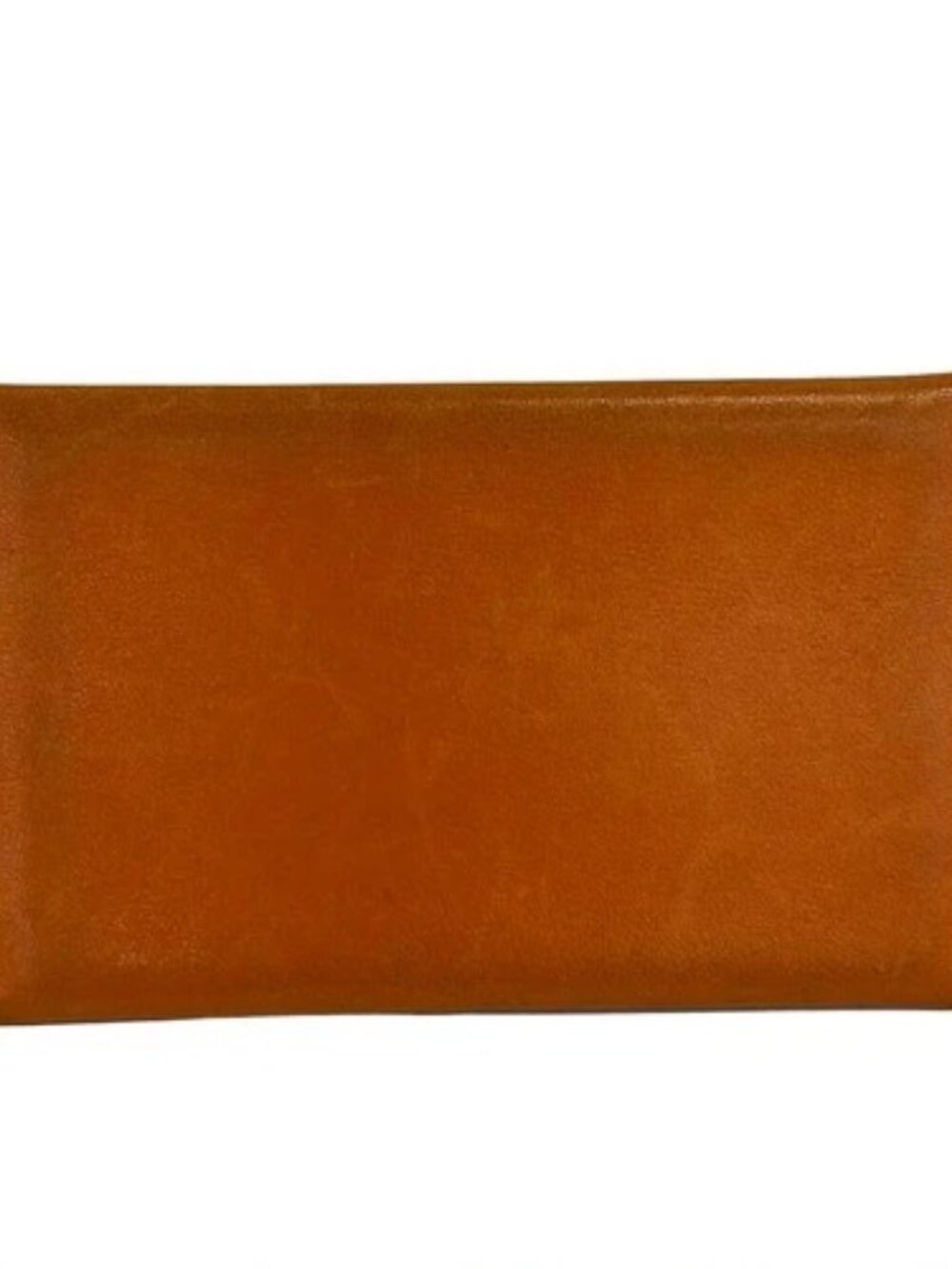 HERMES Envelope Orange Unclear Card Case